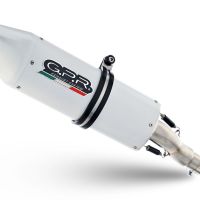 Exhaust compatible with Aprilia Rx 125 2018-2020, Albus Evo4, Slip-on exhaust including removable db killer and link pipe 