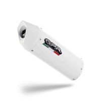 Exhaust compatible with Kawasaki Versys 650 2006-2014, Albus Ceramic, Slip-on exhaust including removable db killer and link pipe, not EPA-compliant 