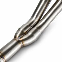GPR exhaust compatible with Aprilia RS 660 2021-2024, Deeptone Inox, full system exhaust legal for UK and non-EU countries including removable db killer 