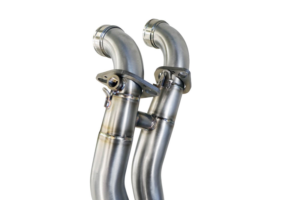 GPR exhaust compatible with Aprilia RS 660 2021-2024, Deeptone Inox, full system exhaust legal for UK and non-EU countries including removable db killer 