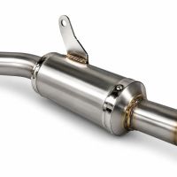 GPR exhaust compatible with Aprilia RS 660 2021-2024, Deeptone Inox, full system exhaust legal for UK and non-EU countries including removable db killer 