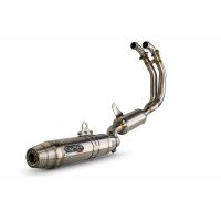 GPR exhaust compatible with Aprilia RS 660 2021-2024, Deeptone Inox, full system exhaust legal for UK and non-EU countries including removable db killer 