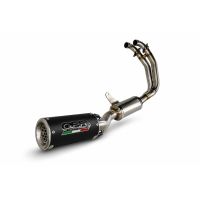 GPR exhaust compatible with Aprilia RS 660 2021-2024, M3 Black Titanium, full system exhaust legal for UK and non-EU countries including removable db killer 
