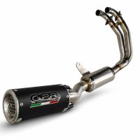 GPR exhaust compatible with Aprilia TUONO 660 2025-2026, M3 Black Titanium, Homologated legal full system exhaust, including removable db killer and catalyst 