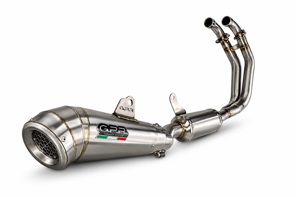 GPR exhaust compatible with Aprilia RS 660 2021-2024, Powercone Evo, full system exhaust legal for UK and non-EU countries including removable db killer 