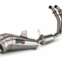 GPR exhaust compatible with Aprilia RS 660 2021-2024, Powercone Evo, full system exhaust legal for UK and non-EU countries including removable db killer 