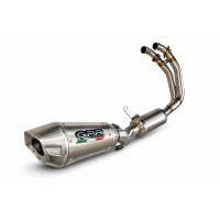GPR exhaust compatible with Aprilia RS 660 2021-2024, GP-Revo Titanium, full system exhaust legal for UK and non-EU countries including removable db killer 