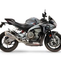GPR exhaust compatible with Aprilia RS 660 2021-2024, GP-Revo Titanium, Homologated legal full system exhaust, including removable db killer and catalyst 