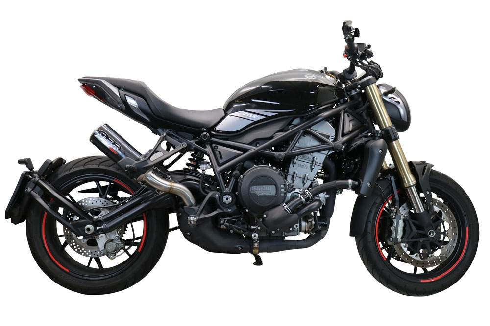 GPR exhaust compatible with  Benelli 752S 2019-2021, M3 Poppy , Slip-on exhaust including removable db killer and link pipe, EPA-compliant 