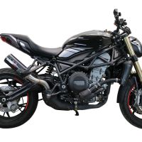 GPR exhaust compatible with  Benelli 752S 2019-2021, M3 Poppy , Slip-on exhaust including removable db killer and link pipe, EPA-compliant 