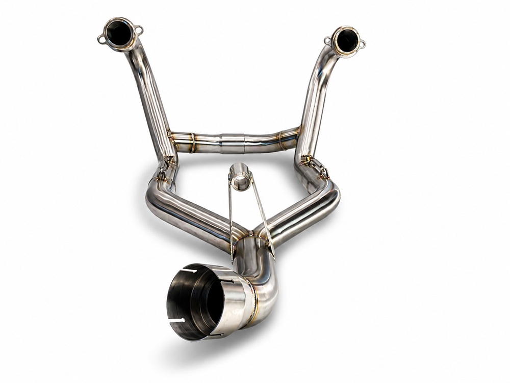 GPR exhaust compatible with Bmw R 1200 Gs -Adventure 2010-2012, Trioval, Homologated legal full system exhaust, including removable db killer 