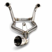 GPR exhaust compatible with Bmw R 1200 Gs -Adventure 2010-2012, Trioval, Homologated legal full system exhaust, including removable db killer 