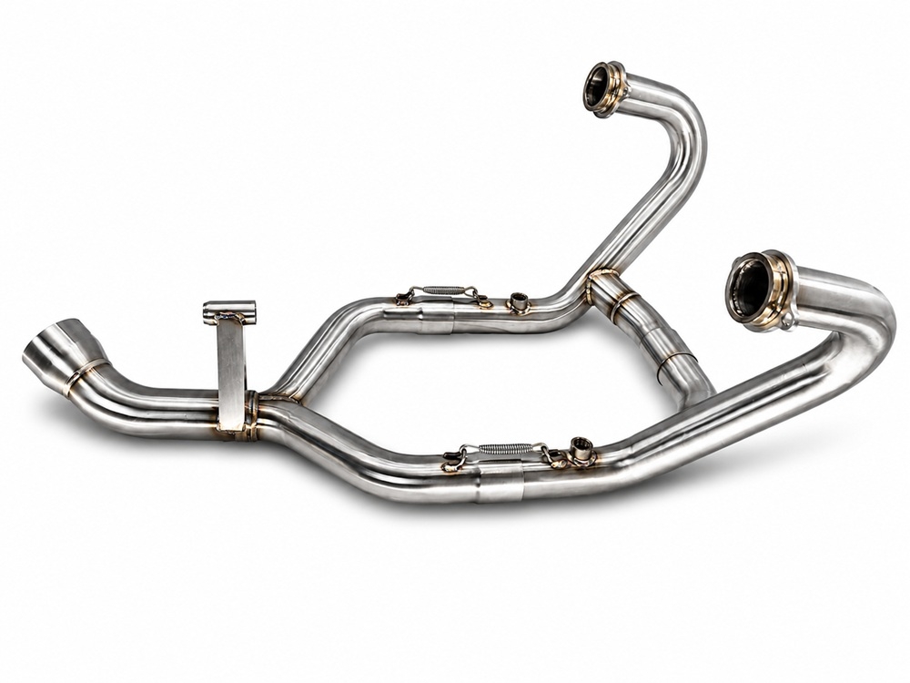 GPR exhaust compatible with Bmw R 1200 Gs -Adventure 2010-2012, Trioval, Homologated legal full system exhaust, including removable db killer 
