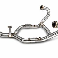 GPR exhaust compatible with Bmw R 1200 Gs -Adventure 2010-2012, Trioval, Homologated legal full system exhaust, including removable db killer 