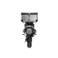 Top case GPR TECH compatible with  Bmw R 1250 Gs 2019/2020 e4 GPR TECH Top case in aluminum, silver color with specific plate included Capacity 55 LT.