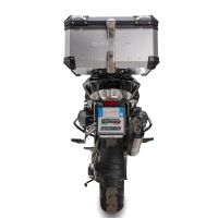Top case GPR TECH compatible with  Bmw R 1200 Gs 2013/2016 GPR TECH Top case in aluminum, silver color with specific plate included Capacity 45 LT.