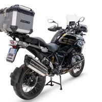 Top case GPR TECH compatible with  Bmw R 1250 Gs 2021/2024 e5 GPR TECH Top case in aluminum, silver color with specific plate included Capacity 45 LT.