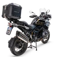 Top case GPR TECH compatible with  Bmw R 1200 Gs 2017/2018 e4 GPR TECH Top case in aluminum, black color with specific plate included Capacity 45 LT.