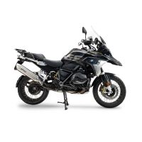 GPR exhaust compatible with Bmw R 1250 Gs 2019-2020, Furore-X Acciaio Inox, Homologated legal slip-on exhaust including removable db killer and link pipe 