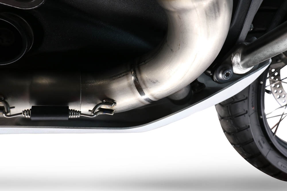 GPR exhaust compatible with Bmw R 1300 GS Adventure 2024-2026, Decatalizzatore Full Titanium, Decat pipe 