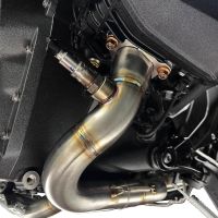 GPR exhaust compatible with Bmw R 1300 GS Adventure 2024-2026, Decatalizzatore Inox, Full Titanium Decat pipe 