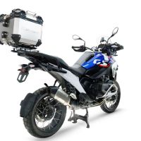  Bmw R 1300 GS Adventure 2024/2026 GPR TECH Top case in Titanium , Titanium Natural color with specific plate included Capacity 35 LT.