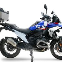  Bmw R 1300 GS Adventure 2024/2026 GPR TECH Top case in Titanium , Titanium Natural color with specific plate included Capacity 55 LT.