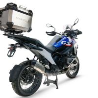  Bmw R 1300 GS Adventure 2024/2026 GPR TECH Top case in Titanium , Titanium Natural color with specific plate included Capacity 55 LT.