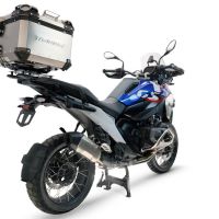  Bmw R 1300 GS Adventure 2024/2026 GPR TECH Top case in Titanium , Titanium Natural color with specific plate included Capacity 55 LT.