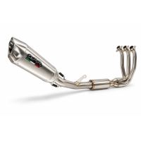 GPR exhaust compatible with Cf Moto 675SR-R 2024-2027, GP-Revo Titanium, Racing full system exhaust, including removable db killer 