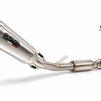 GPR exhaust compatible with Cf Moto 675SR-R 2024-2027, GP-Revo Titanium, Racing full system exhaust, including removable db killer 