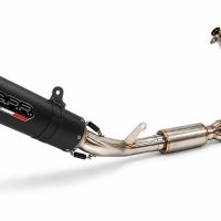 GPR exhaust compatible with Cf Moto 675NK 2024-2027, M3 Black Titanium, full system exhaust legal for UK and non-EU countries including removable db killer 