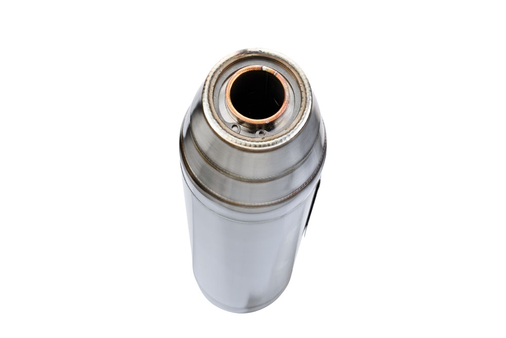 Exhaust compatible with Triumph Speed 400 2023-2025, Deeptone Inox, Slip-on exhaust including removable db killer and link pipe, EPA-compliant 