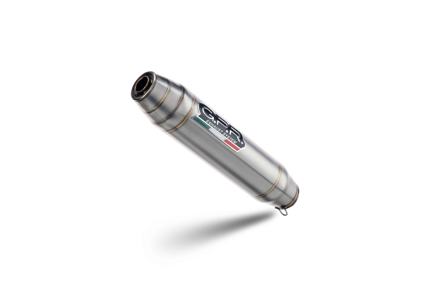 Exhaust compatible with Triumph Speed 400 2023-2025, Deeptone Inox, Slip-on exhaust including removable db killer and link pipe, EPA-compliant 