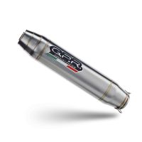 Exhaust compatible with Triumph Speed 400 2023-2025, Deeptone Inox, Slip-on exhaust including removable db killer and link pipe, EPA-compliant 
