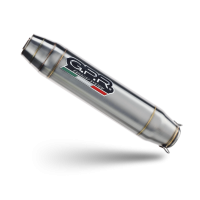 Exhaust compatible with Triumph Scrambler 900 2006-2014, Deeptone Inox, Dual slip-on including removable db killers and link pipes, EPA-compliant 
