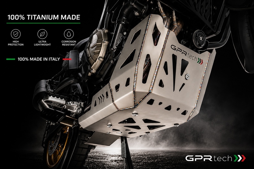 GPR TECH compatible with  Voge DS 800 Rally 2025/2026 e5 plus GPR TECH Titanium Skid plate 