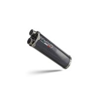 GPR exhaust compatible with Ducati Multistrada V4 - S 2021-2024, Dual Poppy, Homologated legal slip-on exhaust including removable db killer and link pipe 