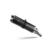 GPR exhaust compatible with Aprilia Tuareg 660 2021-2024, Dual Poppy, Homologated legal slip-on exhaust including removable db killer and link pipe 