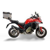  Harley Davidson Pan America 1250 2020/2024 GPR TECH Top case in Titanium , Titanium Natural color with specific plate included Capacity 35 LT.