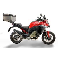  Harley Davidson Pan America 1250 2020/2024 GPR TECH Top case in Titanium , Titanium Natural color with specific plate included Capacity 55 LT.