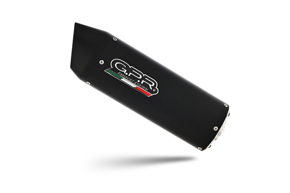 Exhaust compatible with Yamaha FJ-09 Tracer GT 2018-2020, Furore Nero, Full system exhaust, including removable db killer 