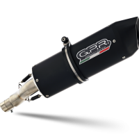 Exhaust compatible with Ktm Smc 690R 2007-2016, Furore Nero, Full system exhaust, including removable db killer 