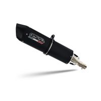 GPR exhaust compatible with Can Am DS 450 2008-2015, Furore Nero, Homologated legal full system exhaust, including removable db killer 
