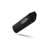 GPR exhaust compatible with Aprilia Mana 850 Gt 2007-2016, Furore Nero, Homologated legal mid-full system exhaust including removable db killer 