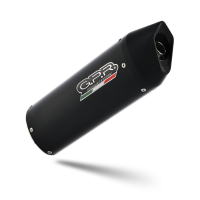 Exhaust compatible with Ktm Smc 690R 2007-2016, Furore Nero, Full system exhaust, including removable db killer 