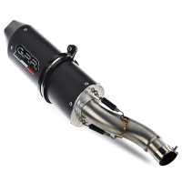 Exhaust compatible with Yamaha FZ-10 2016-2024, Furore Nero, Mid-Full system racing exhaust 
