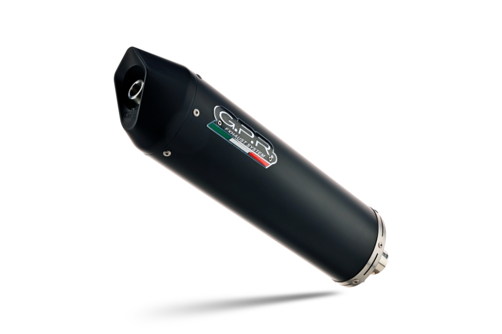 Exhaust compatible with Aprilia Leonardo 150 1997-2006, Furore Nero, Full system exhaust, including removable db killer 