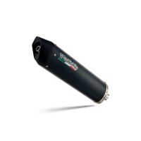 GPR exhaust compatible with Aprilia Leonardo 125 1996-2006, Furore Nero, Racing full system exhaust, including removable db killer 