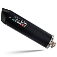 Exhaust compatible with Aprilia Leonardo 150 1997-2006, Furore Nero, Full system exhaust, including removable db killer 